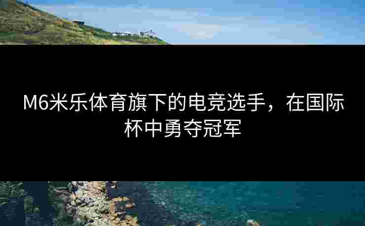 M6米乐体育旗下的电竞选手，在国际杯中勇夺冠军