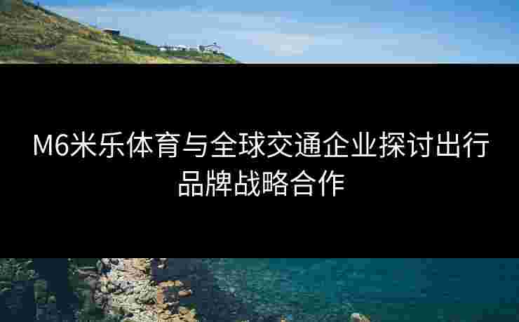 M6米乐体育与全球交通企业探讨出行品牌战略合作